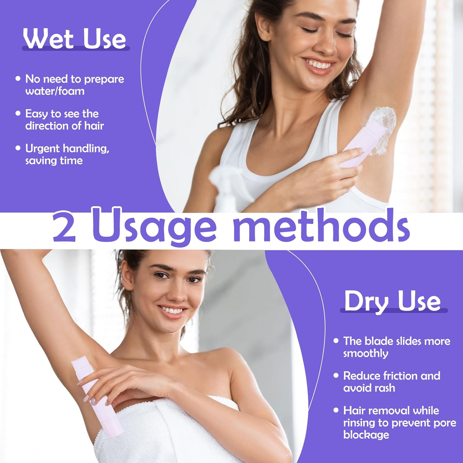 Lunvera™ Double Head Electric Shaver